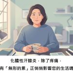 化膿性汗腺炎，除了疼痛，還有「無形的累」正悄悄影響您的生活嗎？