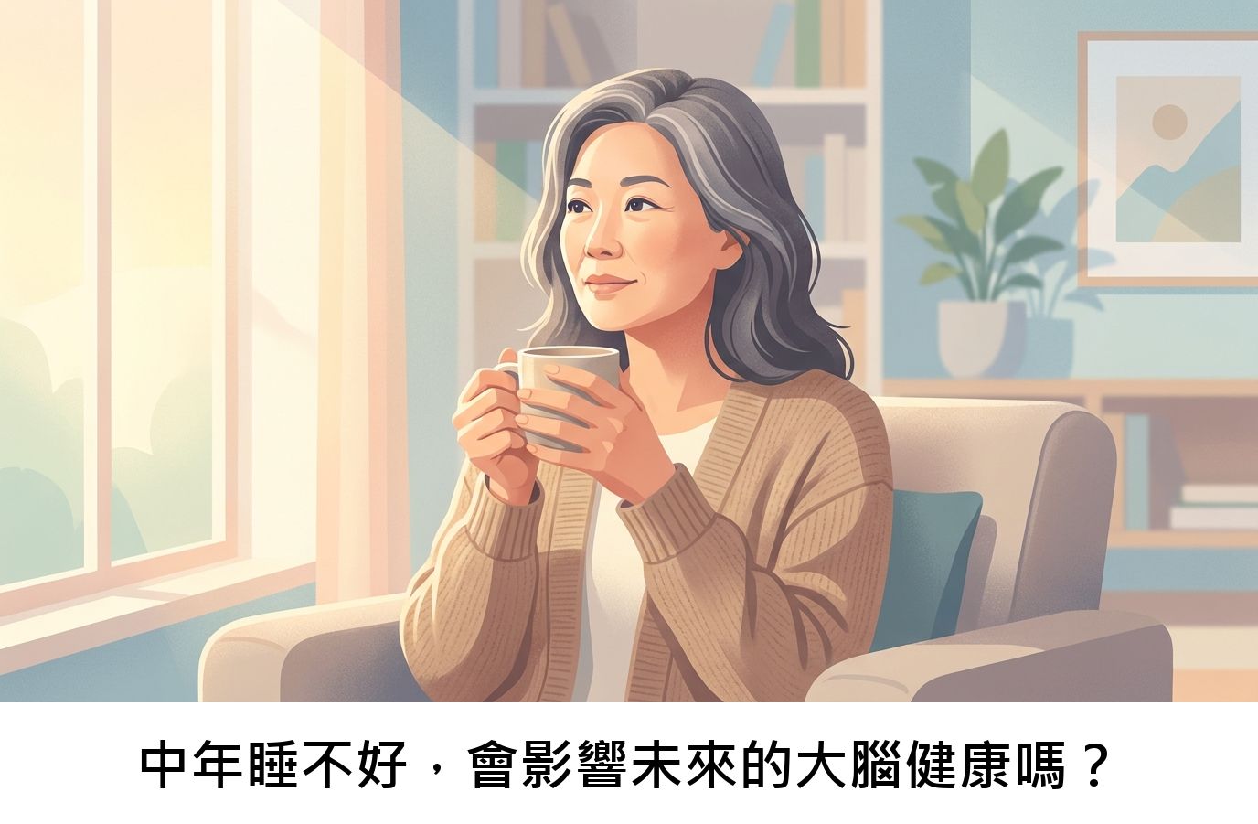 中年睡不好，會影響未來的大腦健康嗎？