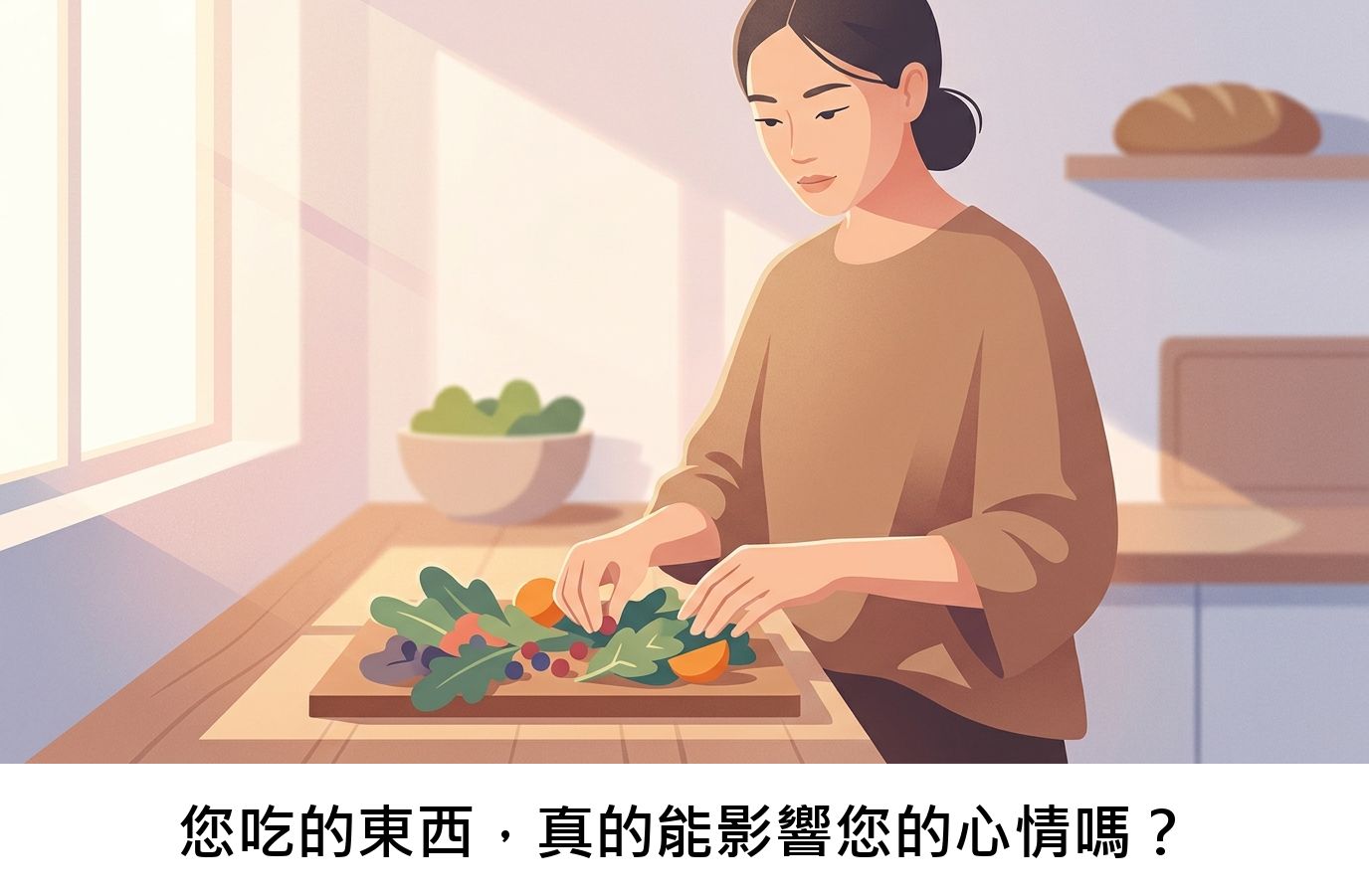 您吃的東西，真的能影響您的心情嗎？