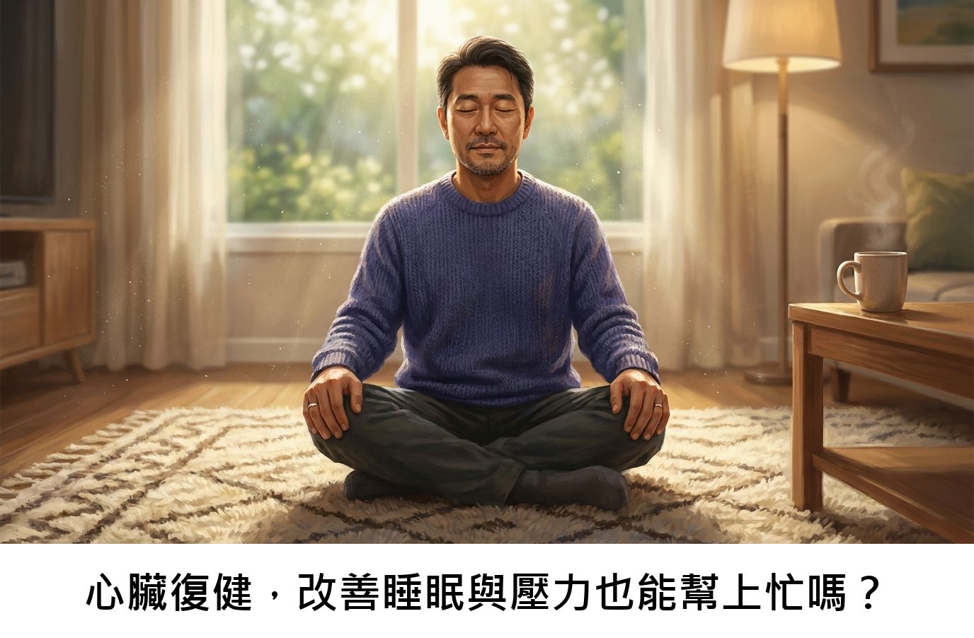 心臟復健,改善睡眠與壓力也能幫上忙嗎?
