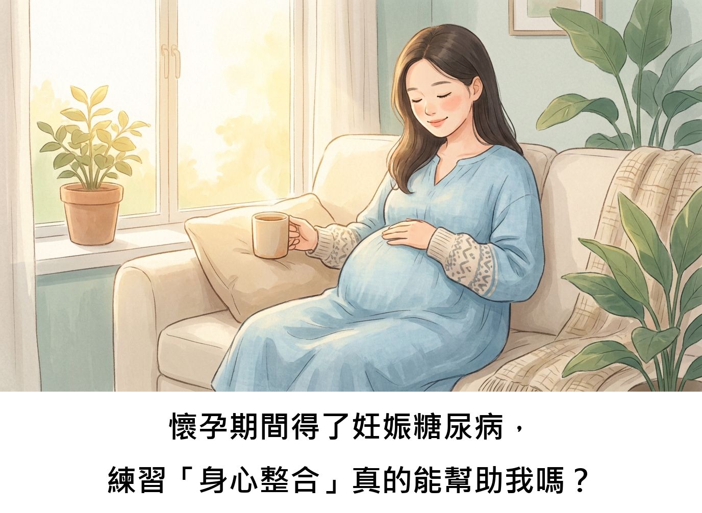 懷孕期間得了妊娠糖尿病,練習「身心整合」真的能幫助我嗎?