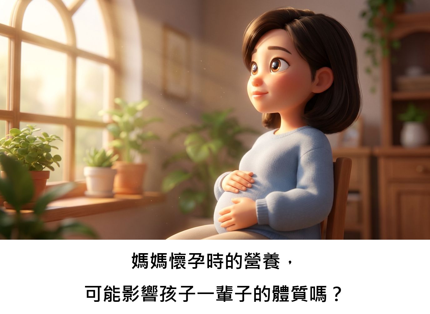 媽媽懷孕時的營養，可能影響孩子一輩子的體質嗎？