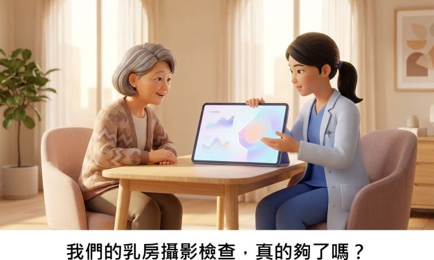 我們的乳房攝影檢查，真的夠了嗎？
