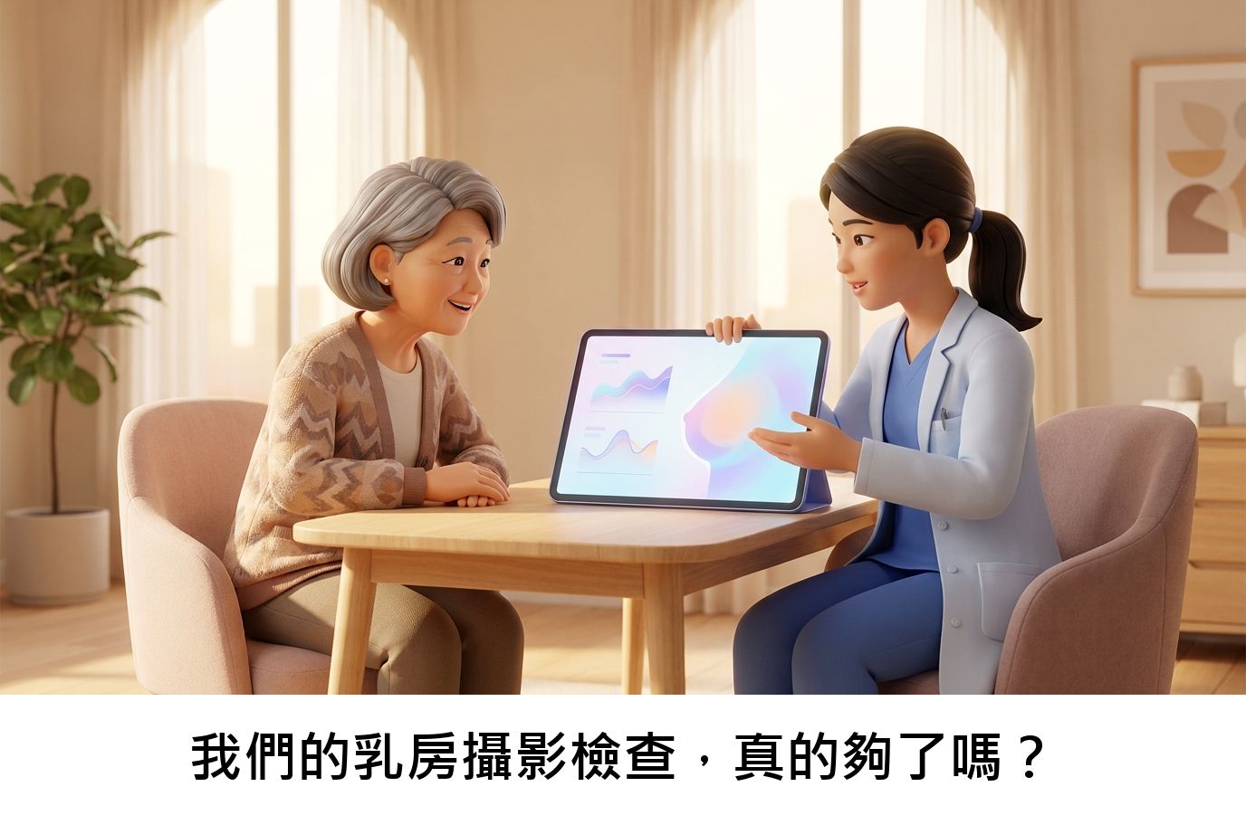 我們的乳房攝影檢查，真的夠了嗎？