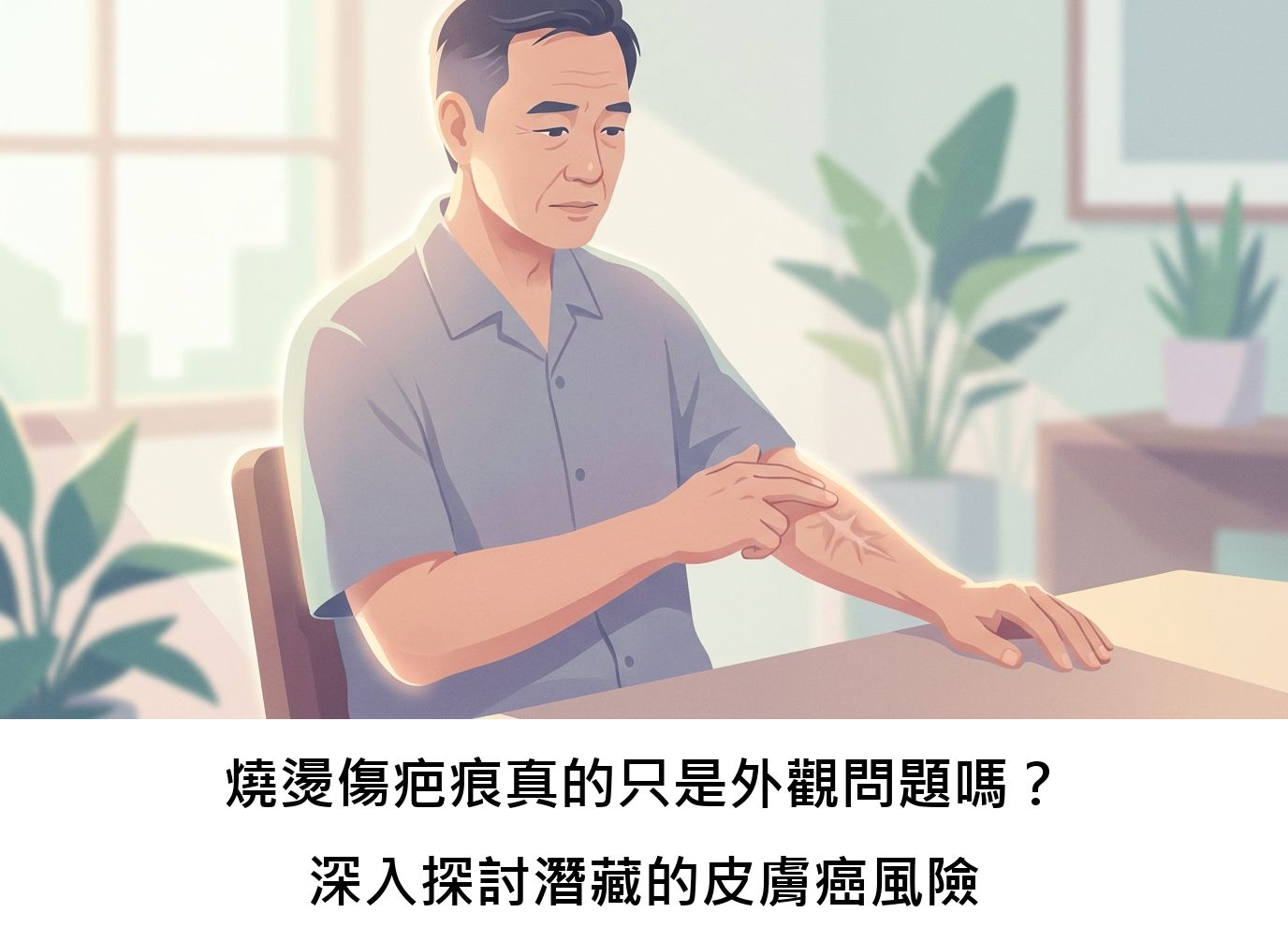 燒燙傷疤痕真的只是外觀問題嗎？深入探討潛藏的皮膚癌風險