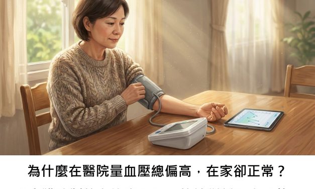 為什麼在醫院量血壓總偏高，在家卻正常？「未獲控制的白袍高血壓」的診斷新觀念是什麼？