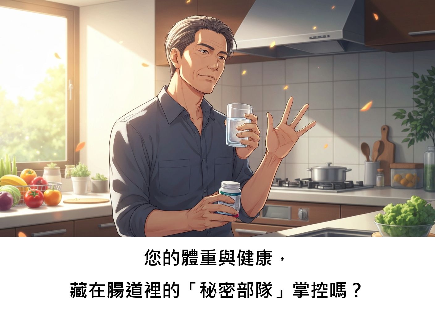 您的體重與健康，藏在腸道裡的「秘密部隊」掌控嗎？