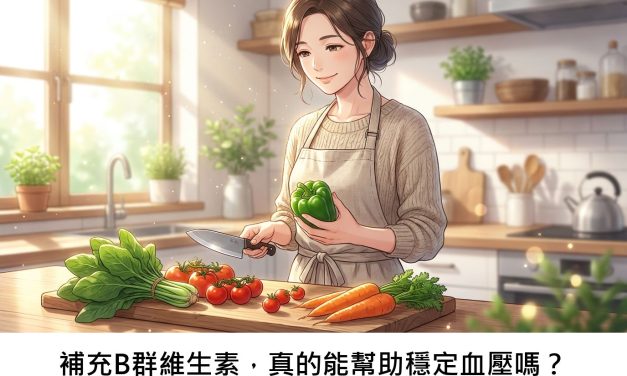 補充B群維生素，真的能幫助穩定血壓嗎？