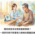 糖尿病患有定期檢查眼睛嗎？一項研究揭示影響視力篩檢的關鍵因素