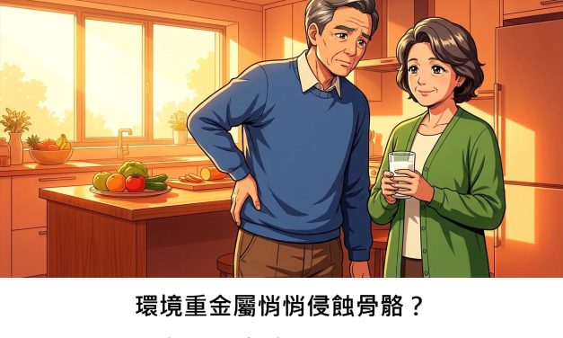 環境重金屬悄悄侵蝕骨骼？男女骨質疏鬆風險大不同？