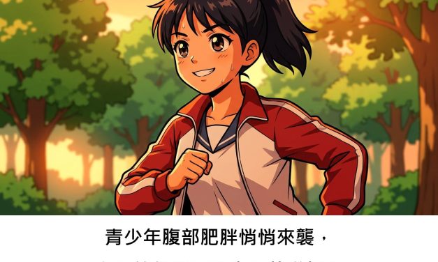 青少年腹部肥胖悄悄來襲，心血管代謝風險也跟著增加？