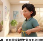 除了BMI，還有哪種指標較能預測高血糖風險？