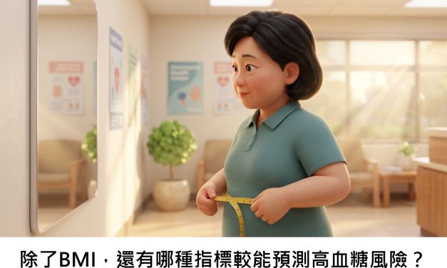 除了BMI，還有哪種指標較能預測高血糖風險？