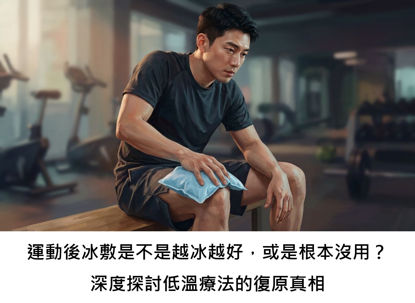 運動後冰敷是不是越冰越好，或是根本沒用？深度探討低溫療法的復原真相