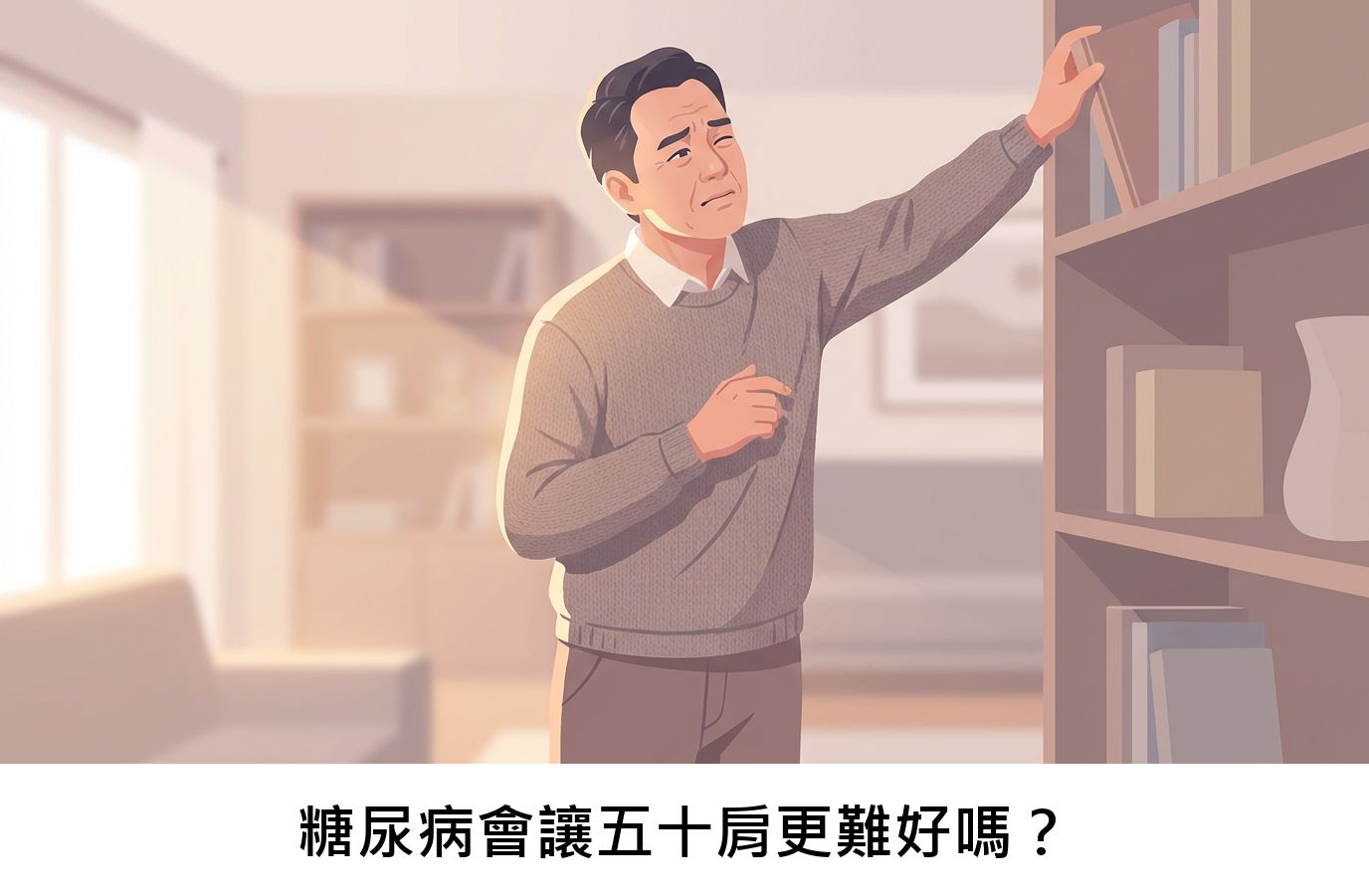 糖尿病會讓五十肩更難好嗎？