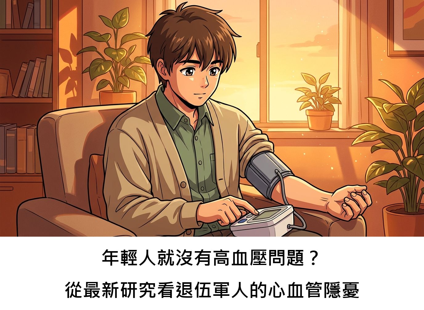 年輕人就沒有高血壓問題？從最新研究看退伍軍人的心血管隱憂