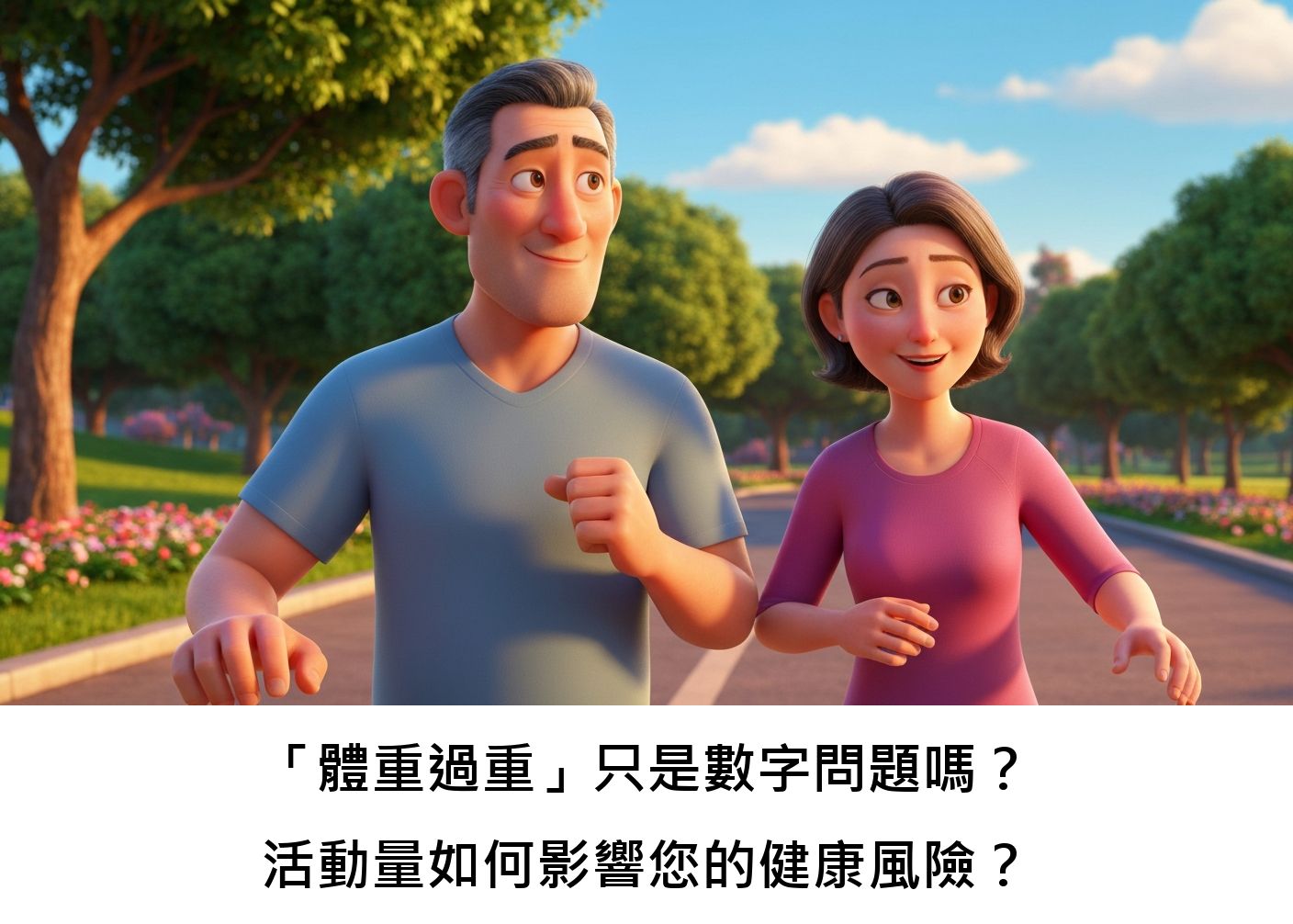 「體重過重」只是數字問題嗎？活動量如何影響您的健康風險？