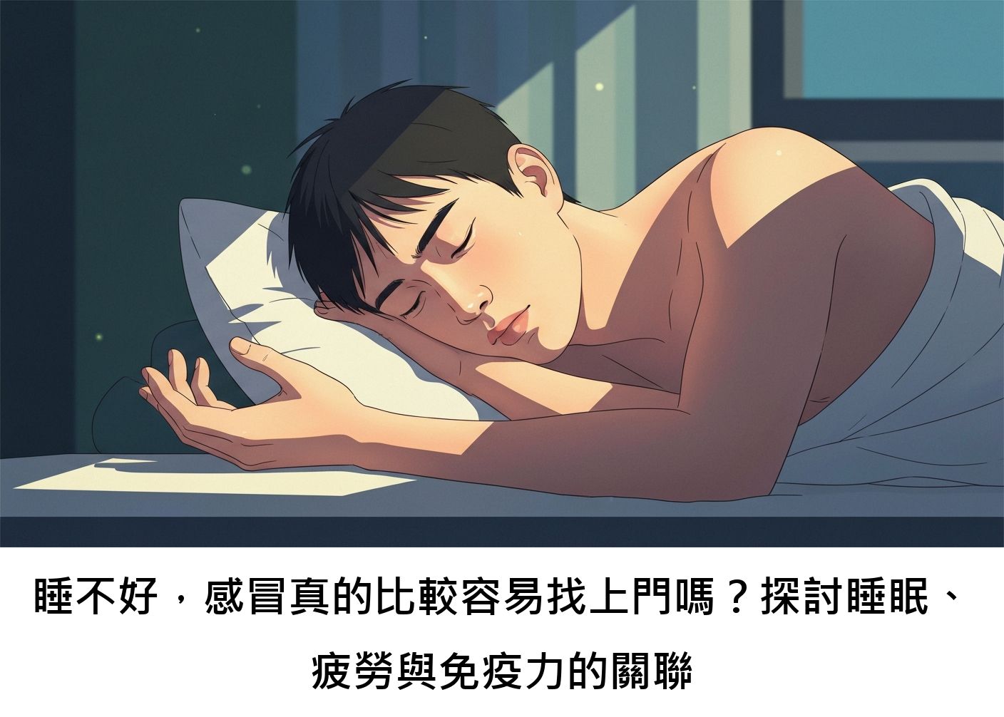 睡不好，感冒真的比較容易找上門嗎？探討睡眠、疲勞與免疫力的關聯
