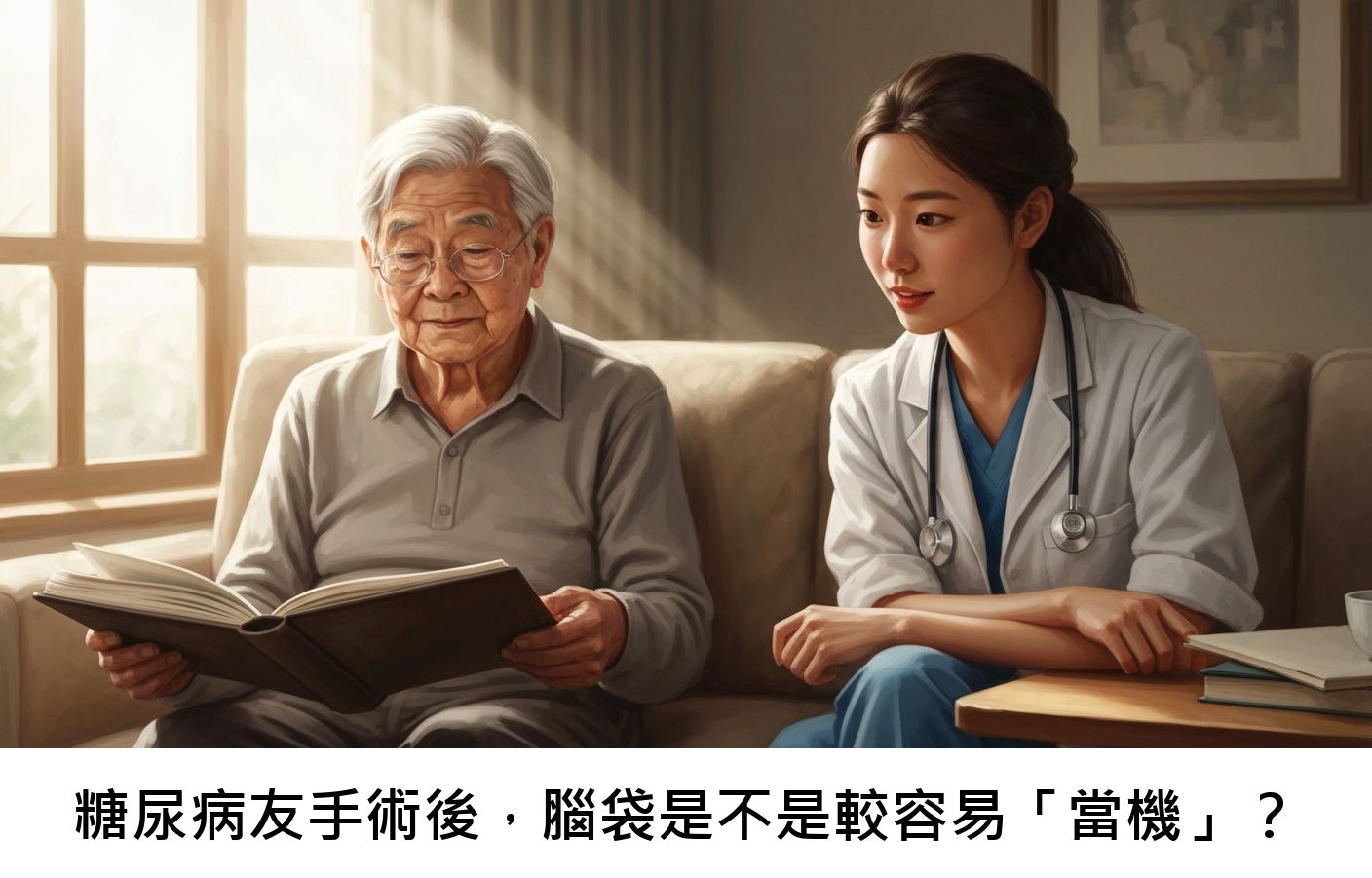 糖尿病友手術後,腦袋是不是較容易「當機」?