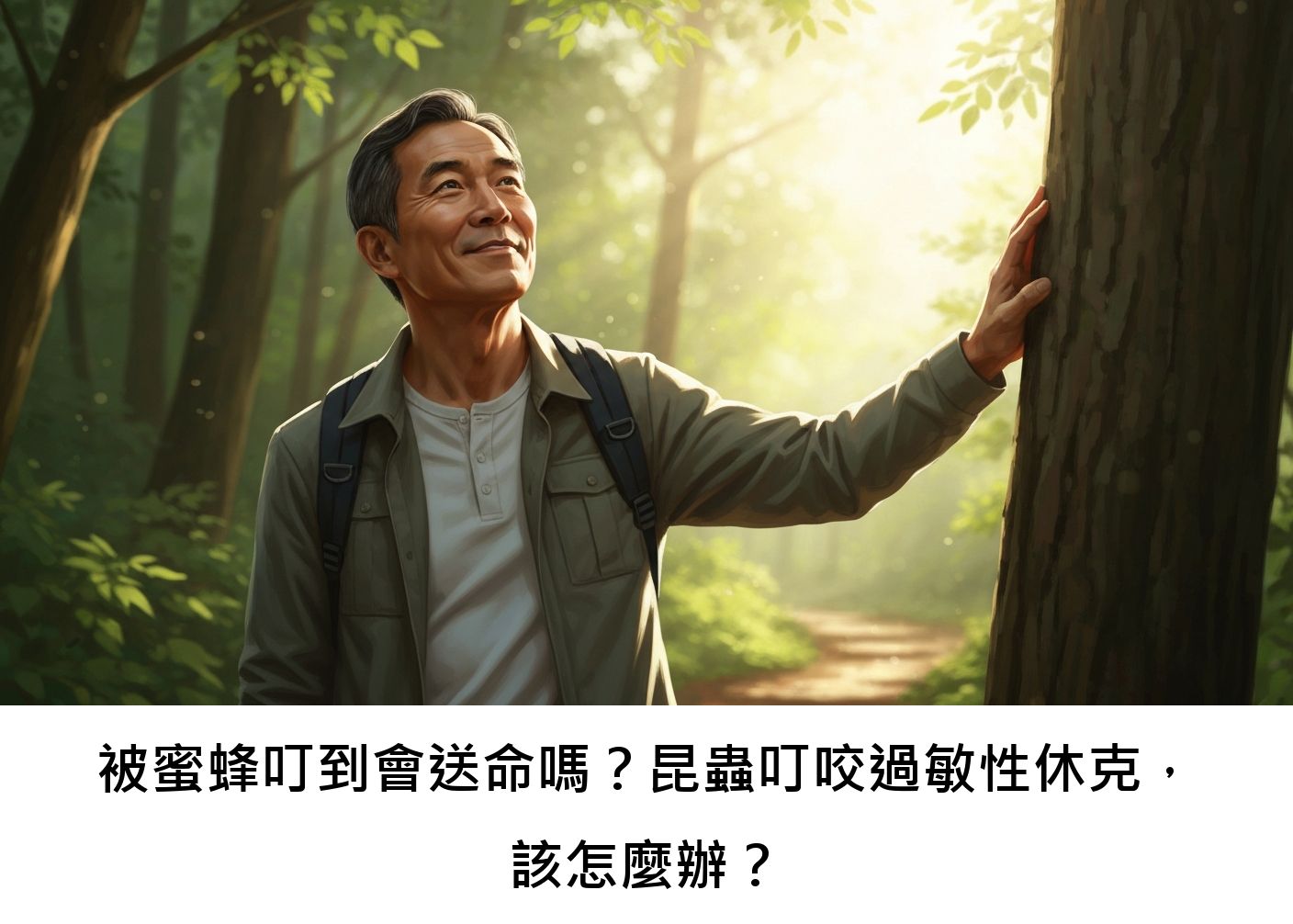 被蜜蜂叮到會送命嗎？昆蟲叮咬過敏性休克，該怎麼辦？