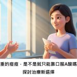 嚴重的痘痘，是不是就只能靠口服A酸嗎？探討治療新選擇