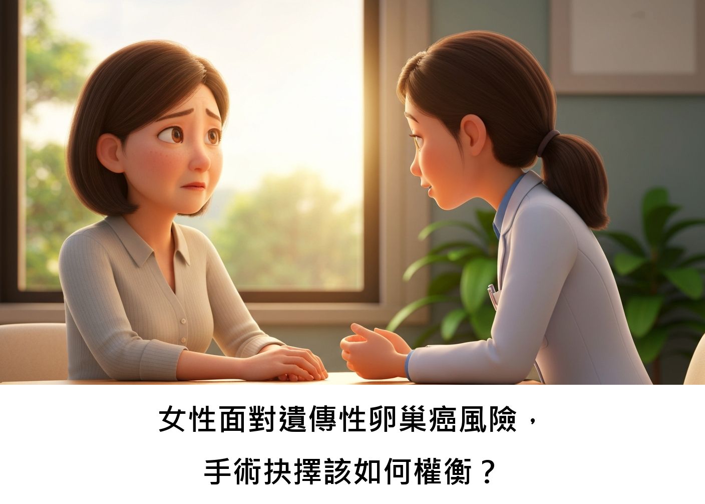 女性面對遺傳性卵巢癌風險，手術抉擇該如何權衡？