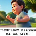 更年期女性的運動迷思：運動量大就有效，還是「強度」才是關鍵？