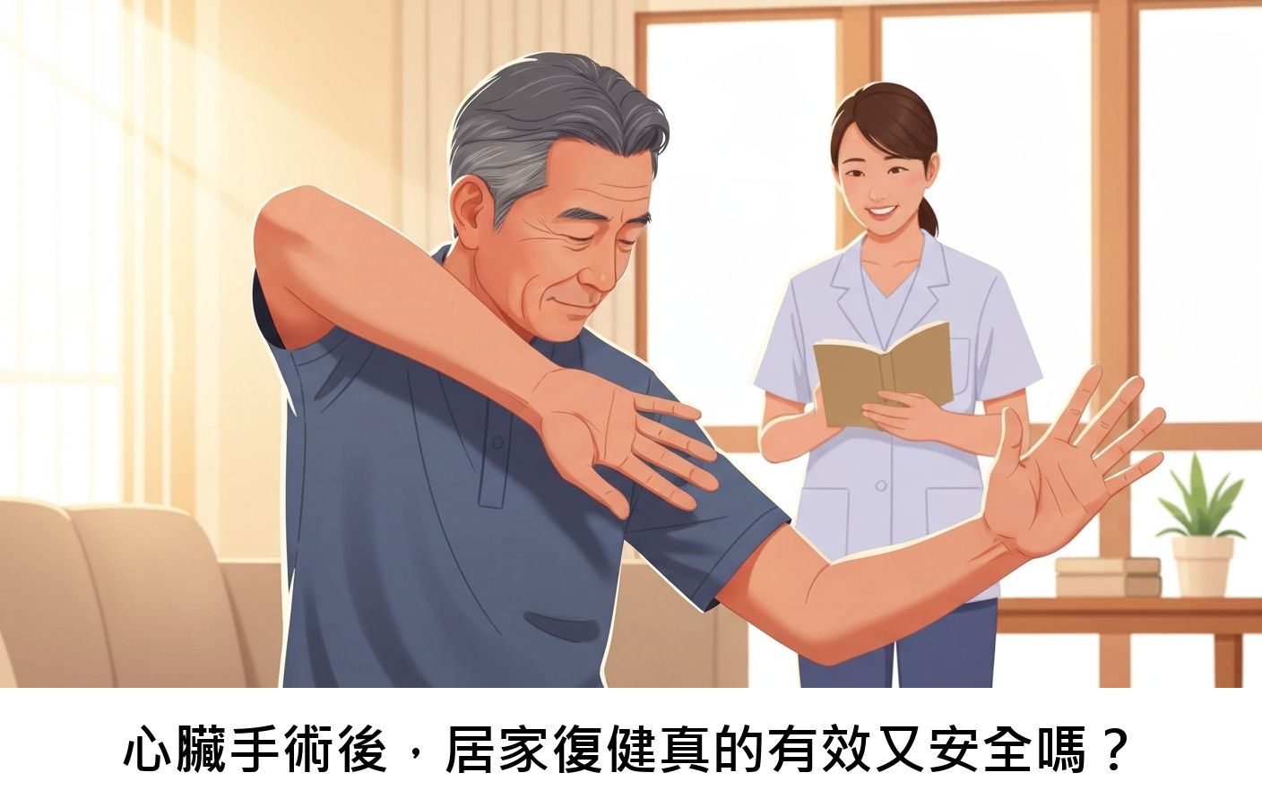 心臟手術後,居家復健真的有效又安全嗎?