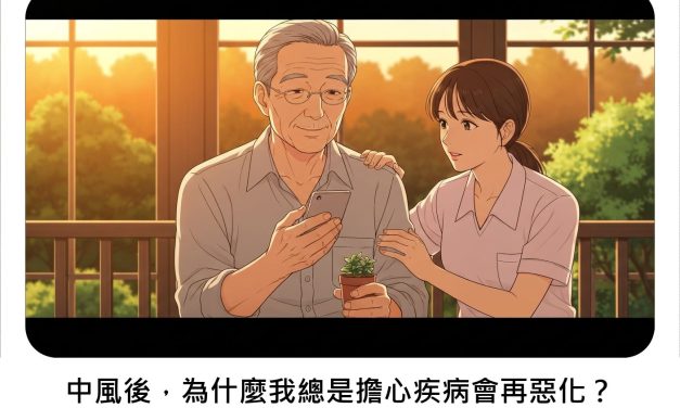 中風後，為什麼我總是擔心疾病會再惡化？