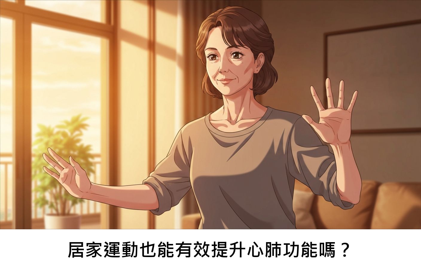 居家運動也能有效提升心肺功能嗎？