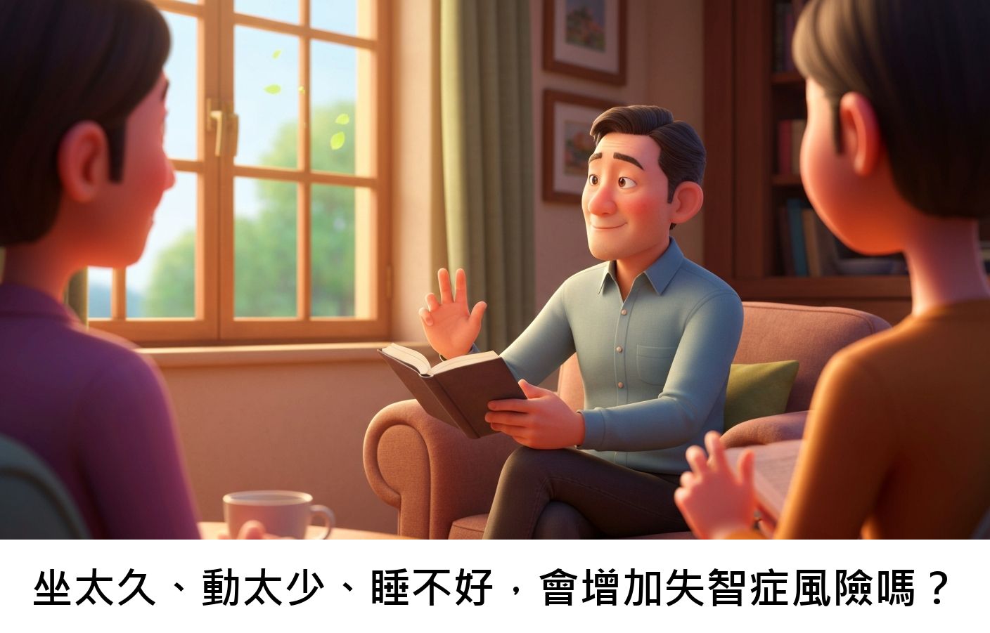 坐太久、動太少、睡不好，會增加失智症風險嗎？