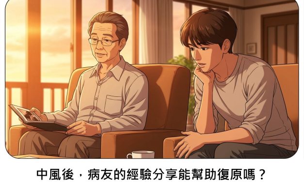 中風後，病友的經驗分享能幫助復原嗎？