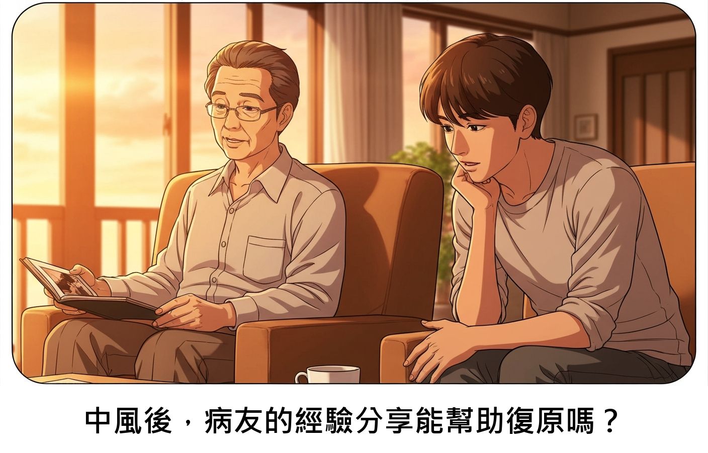 中風後，病友的經驗分享能幫助復原嗎？