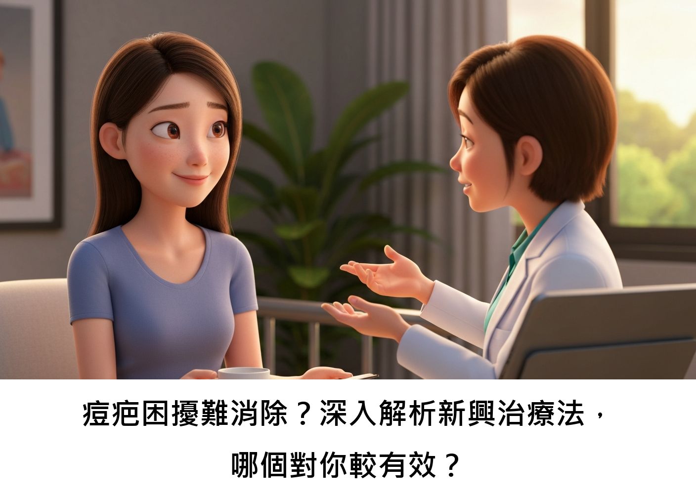 痘疤困擾難消除？深入解析新興治療法，哪個對你較有效？