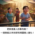 肥胖是富人的專利嗎？一項跨越15年的研究揭露驚人變化！