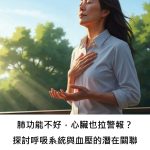 肺功能不好，心臟也拉警報？探討呼吸系統與血壓的潛在關聯