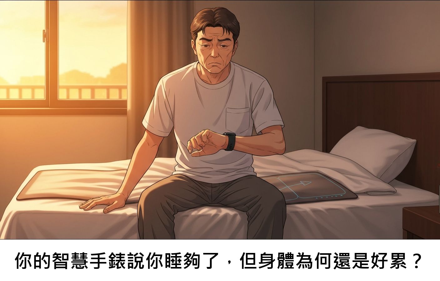 你的智慧手錶說你睡夠了，但身體為何還是好累？