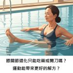 膝關節退化只能吃藥或開刀嗎？運動能帶來更好的解方？