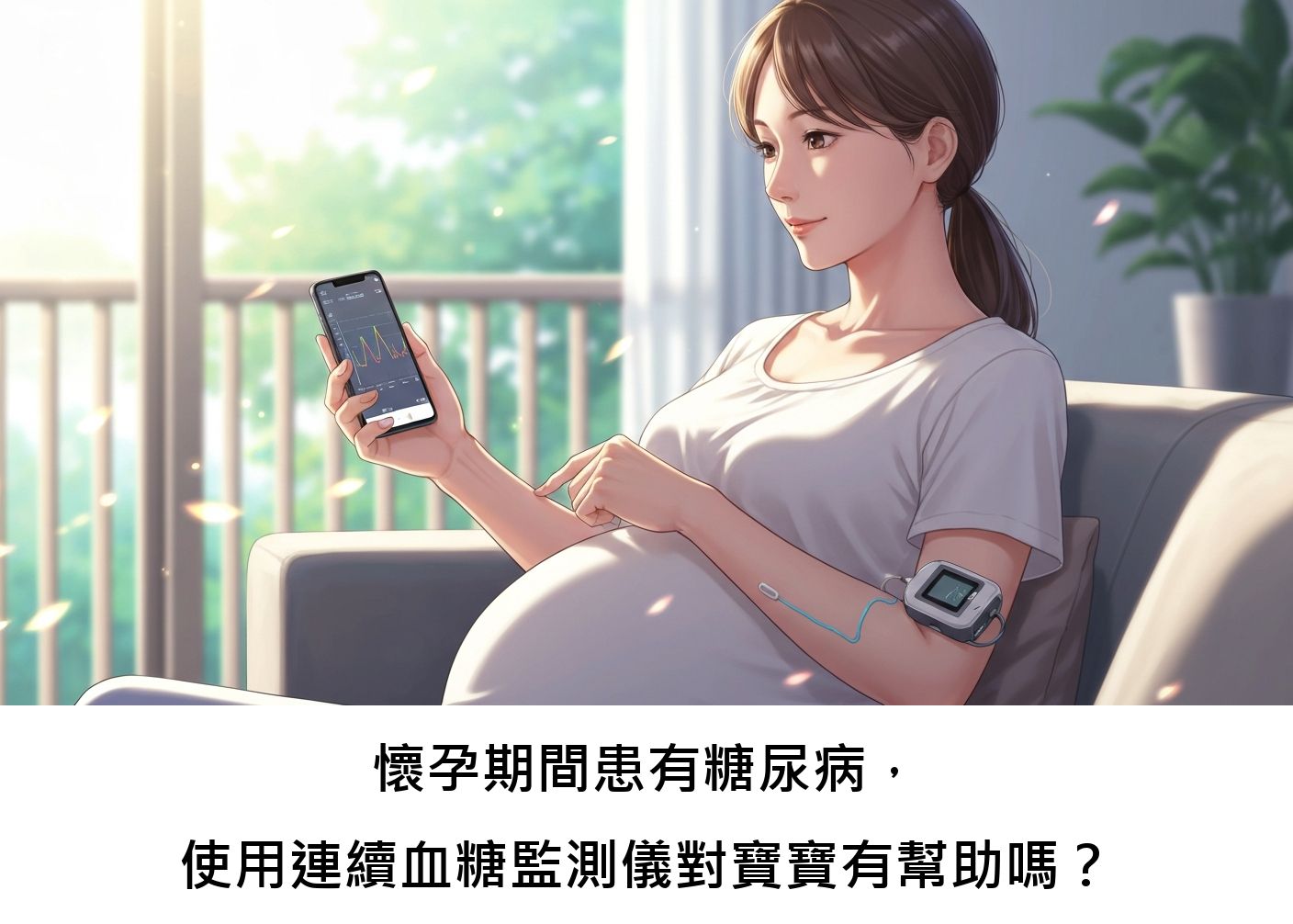 懷孕期間患有糖尿病，使用連續血糖監測儀對寶寶有幫助嗎？