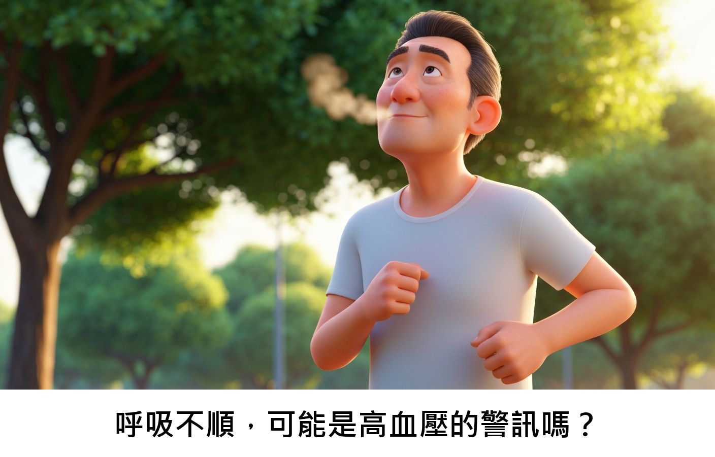 呼吸不順，可能是高血壓的警訊嗎？