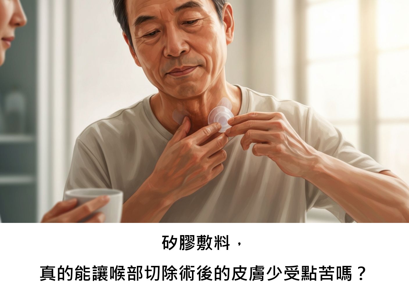 矽膠敷料,真的能讓喉部切除術後的皮膚少受點苦嗎?