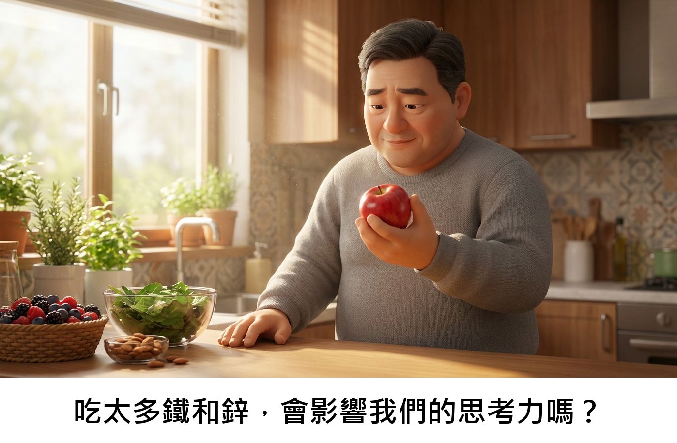 吃太多鐵和鋅，會影響我們的思考力嗎？