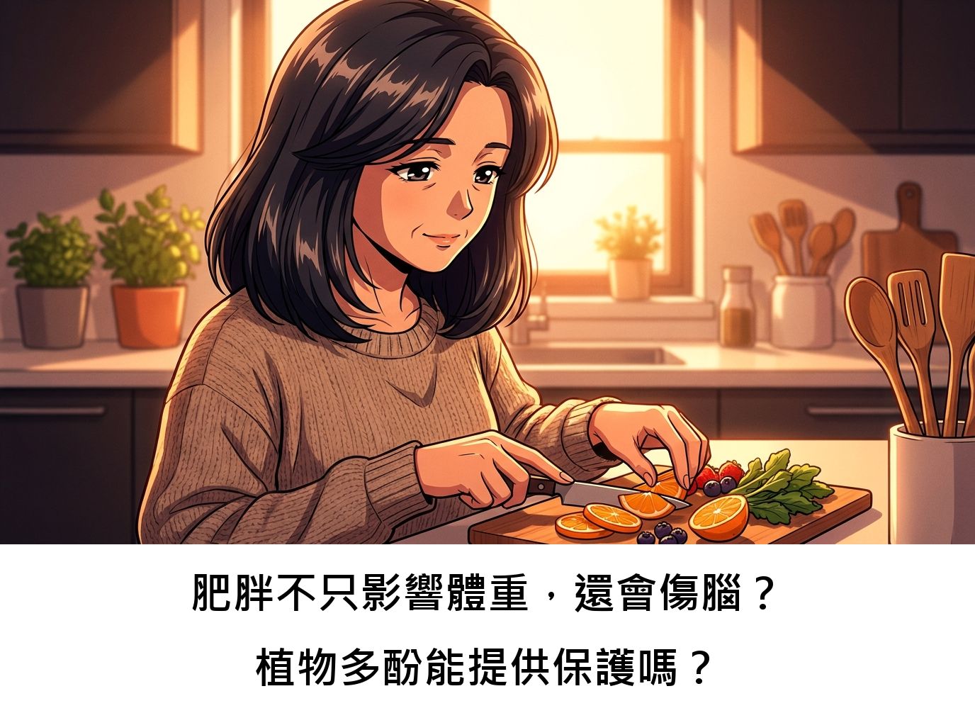 肥胖不只影響體重，還會傷腦？植物多酚能提供保護嗎？