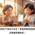 跌倒骨折不是命中註定？掌握骨質疏鬆風險，從基層照護做起！