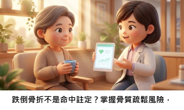 跌倒骨折不是命中註定？掌握骨質疏鬆風險，從基層照護做起！