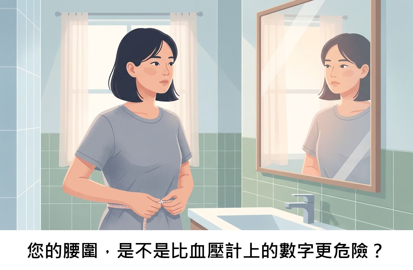 您的腰圍，是不是比血壓計上的數字更危險？