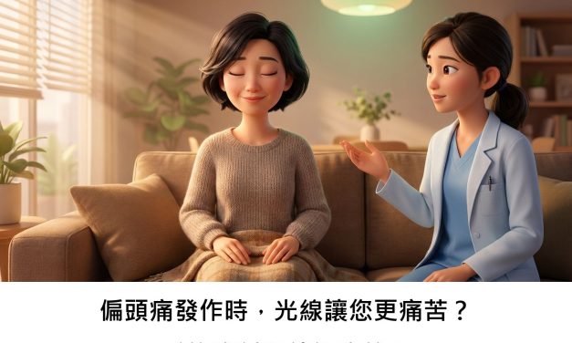 偏頭痛發作時，光線讓您更痛苦？或許換種光就能改善？