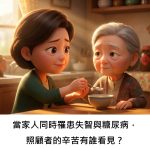 當家人同時罹患失智與糖尿病，照顧者的辛苦有誰看見？