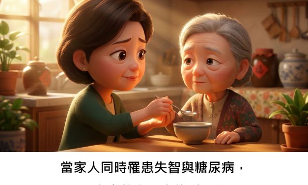 當家人同時罹患失智與糖尿病，照顧者的辛苦有誰看見？