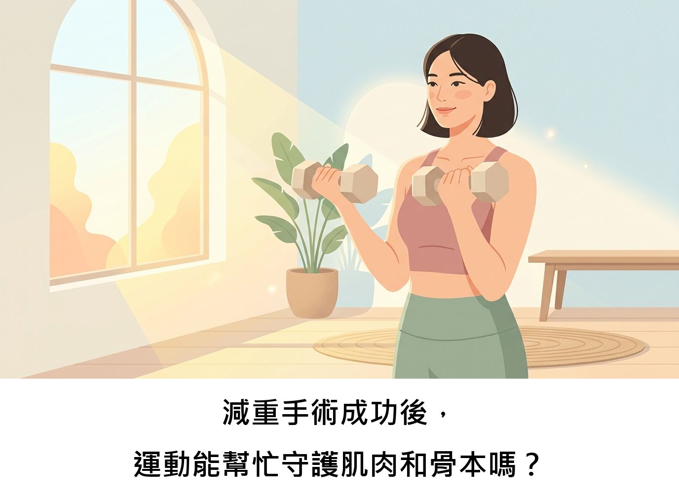 減重手術成功後，運動能幫忙守護肌肉和骨本嗎？